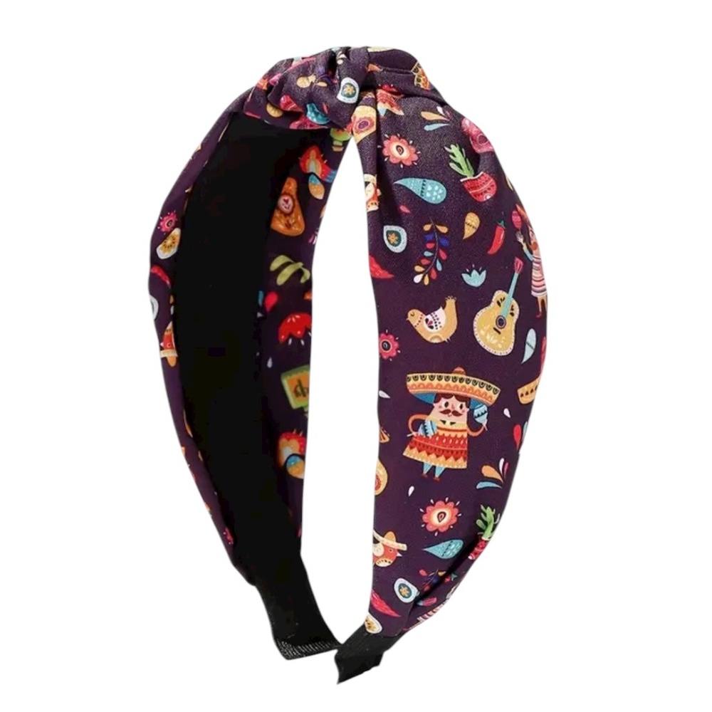 💖 3/$30  💖 Black Hispanic Cultural Print Headband